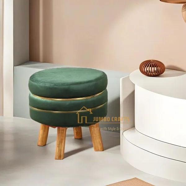 Green_Mango_Wood_Ottoman_For_Home_Decor