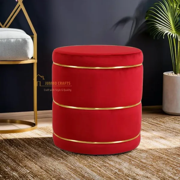 Red_Wood_Ottoman_For_Home_Decor