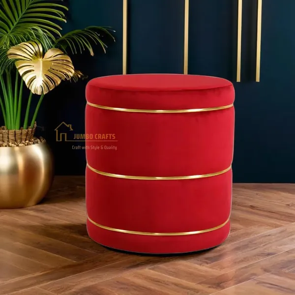 Red_Wood_Ottoman_For_Home_Decor