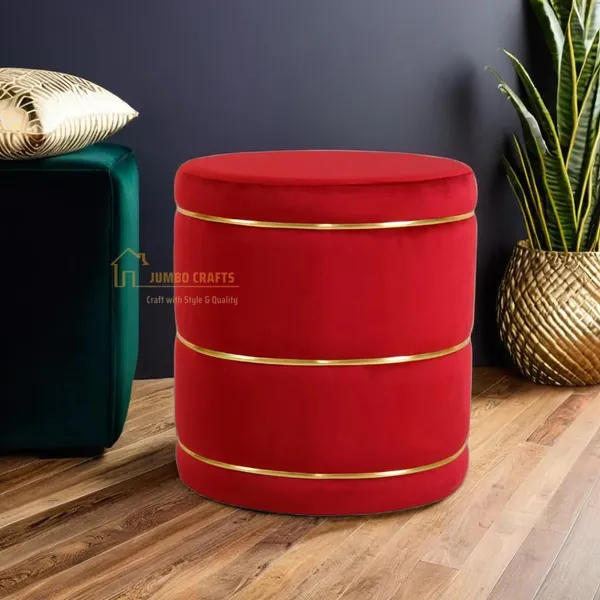 Red_Wood_Ottoman_For_Home_Decor