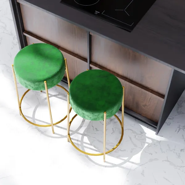 Green_Metal_Bar_Stool_For_Home_Decor