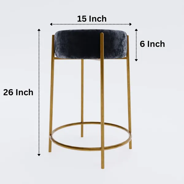 Red_Metal_Bar_Stool_For_Home_Decor