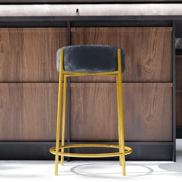 Black_Metal_Bar_Stool_For_Home_Decor