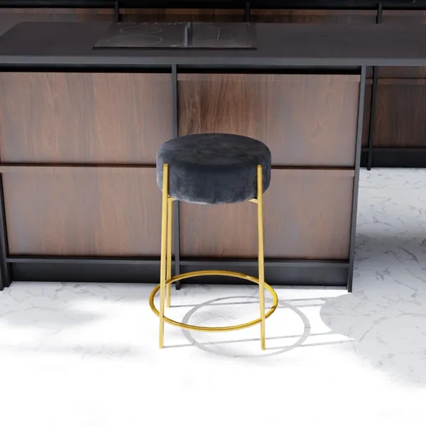 Black_Metal_Bar_Stool_For_Home_Decor