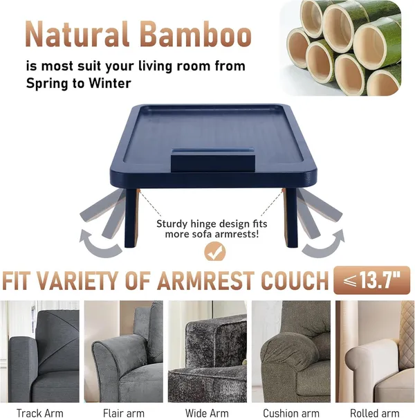 Blue_Wood_Sofa_Tray_For_Home_Decor