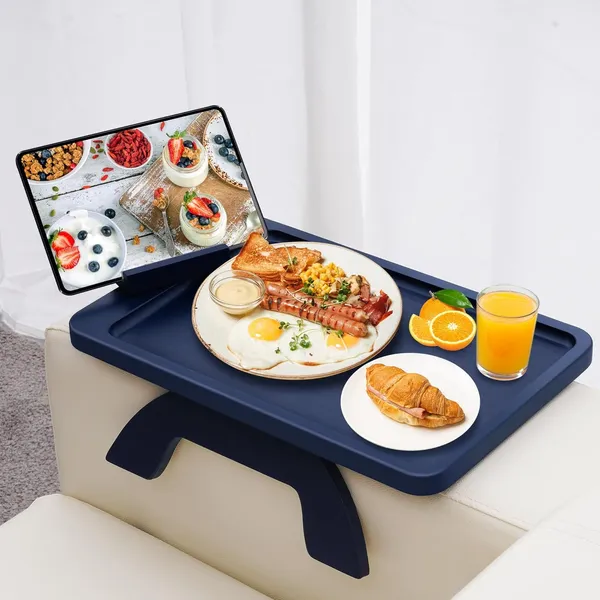 Blue_Wood_Sofa_Tray_For_Home_Decor