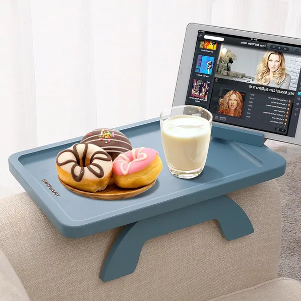 Navy_Blue_Wood_Sofa_Tray_For_Home_Decor
