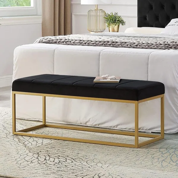 Black_Wood_Bench_For_Home_Decor