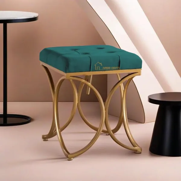 Green_Metal_Ottoman_For_Home_Decor