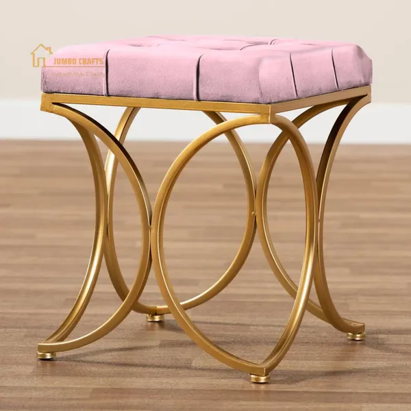 Pink_Metal_Ottoman_For_Home_Decor