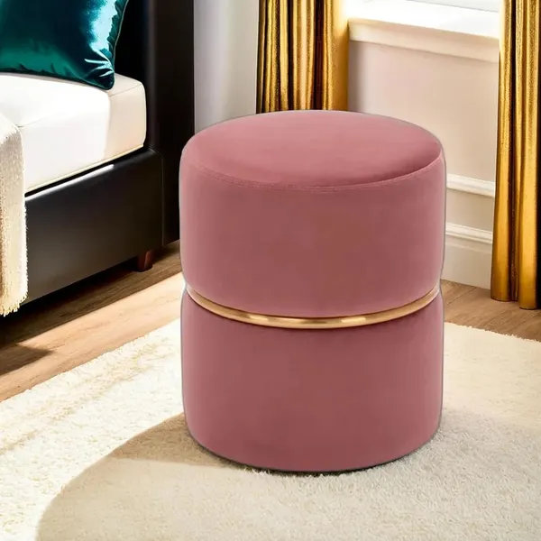 Pink_Wood_Ottoman_For_Home_Decor