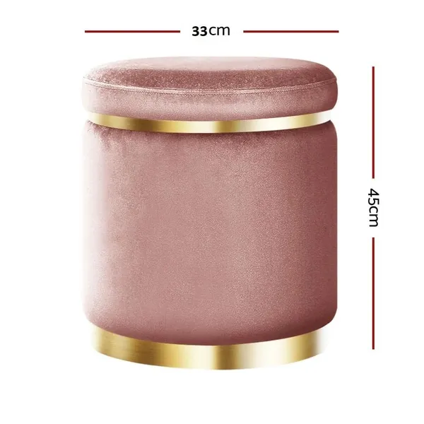 Pink_Wood_Ottoman_For_Home_Decor