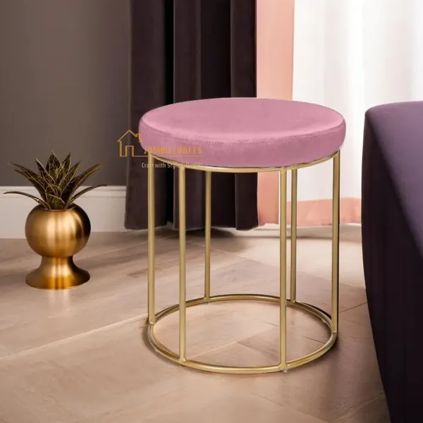 Pink_Wood_Ottoman_For_Home_Decor