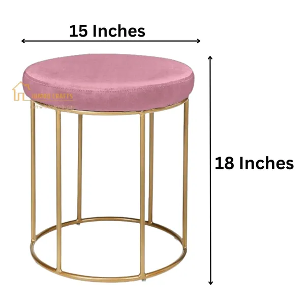 Pink_Wood_Ottoman_For_Home_Decor