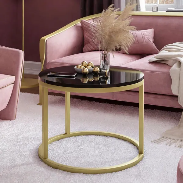 Golden_Black_Metal_Ottoman_For_Home_Decor