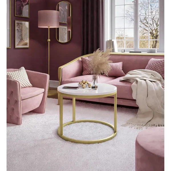Golden_White_Metal_Sofa_Tray_For_Home_Decor