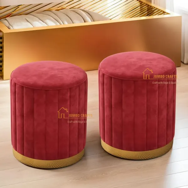 Red_Wood_Ottoman_For_Home_Decor