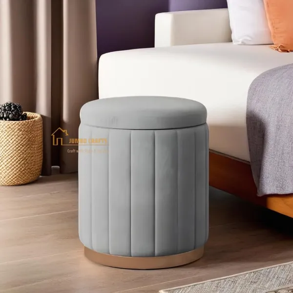 Grey_Wood_Ottoman_For_Home_Decor