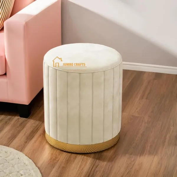 Cream_Wood_Ottoman_For_Home_Decor