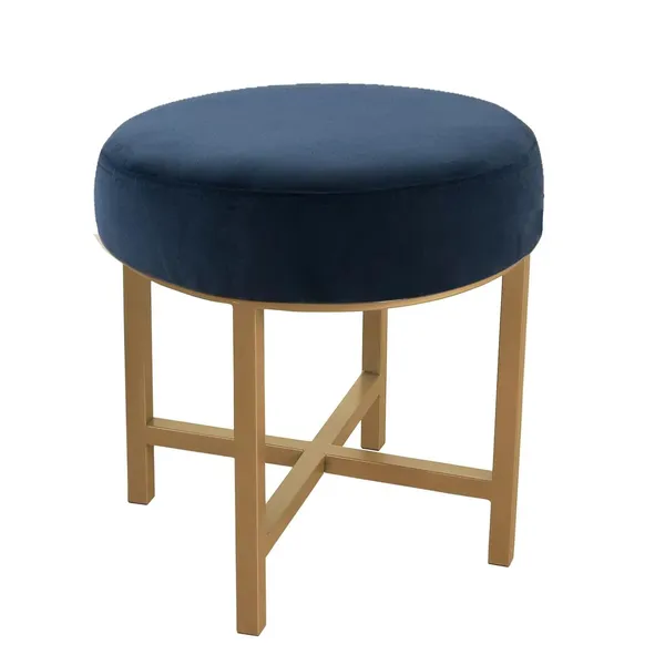 Blue_Metal_Ottoman_For_Home_Decor