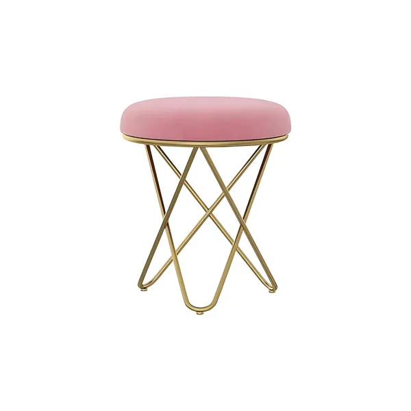 Pink_Wood_Ottoman_For_Home_Decor