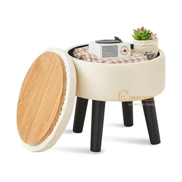 Cream_Wood_Ottoman_For_Home_Decor