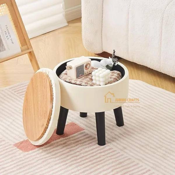 Cream_Wood_Ottoman_For_Home_Decor