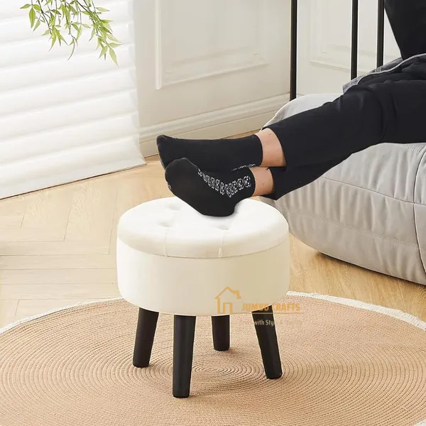 Cream_Wood_Ottoman_For_Home_Decor