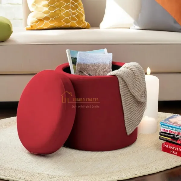 Red_Wood_Ottoman_For_Home_Decor