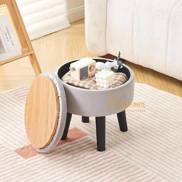 Grey_Wood_Ottoman_For_Home_Decor