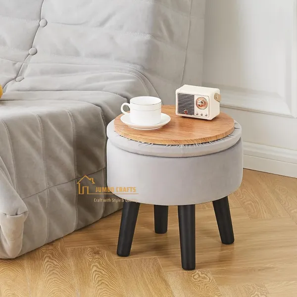 Grey_Wood_Ottoman_For_Home_Decor