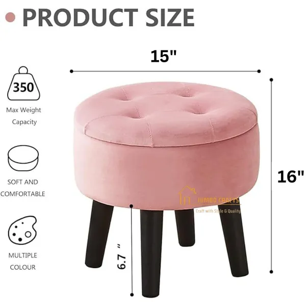 Pink_Wood_Ottoman_For_Home_Decor