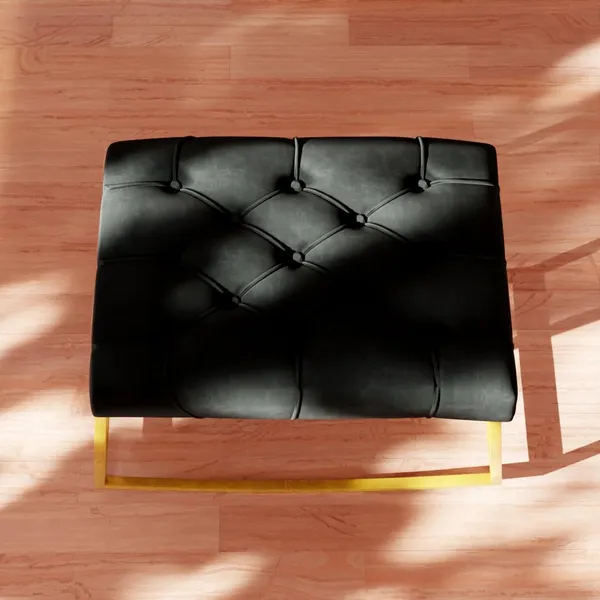 Black_Metal_Ottoman_For_Home_Decor