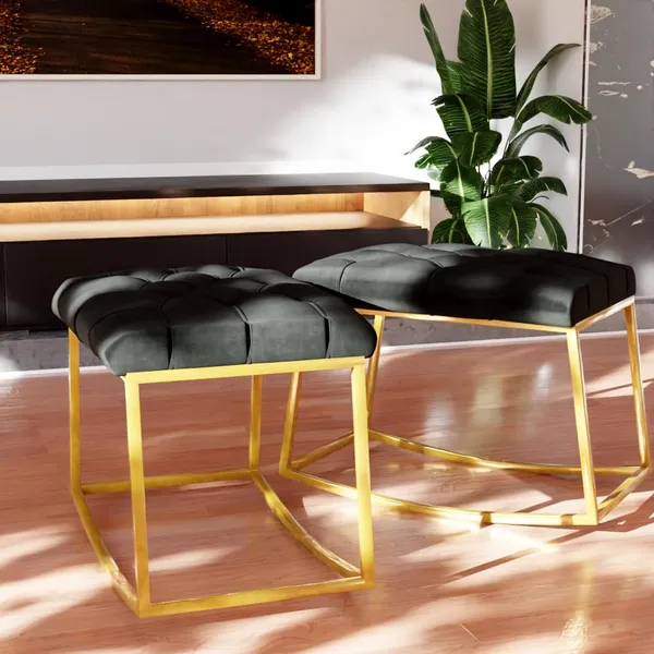 Black_Metal_Ottoman_For_Home_Decor
