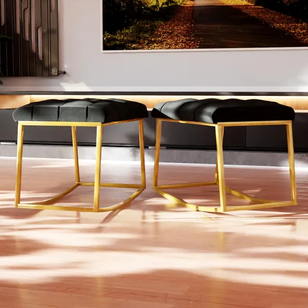Black_Metal_Ottoman_For_Home_Decor