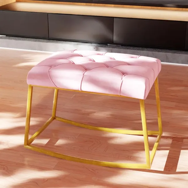 Pink_Metal_Ottoman_For_Home_Decor