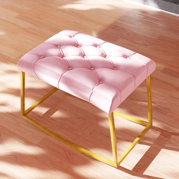 Pink_Metal_Ottoman_For_Home_Decor