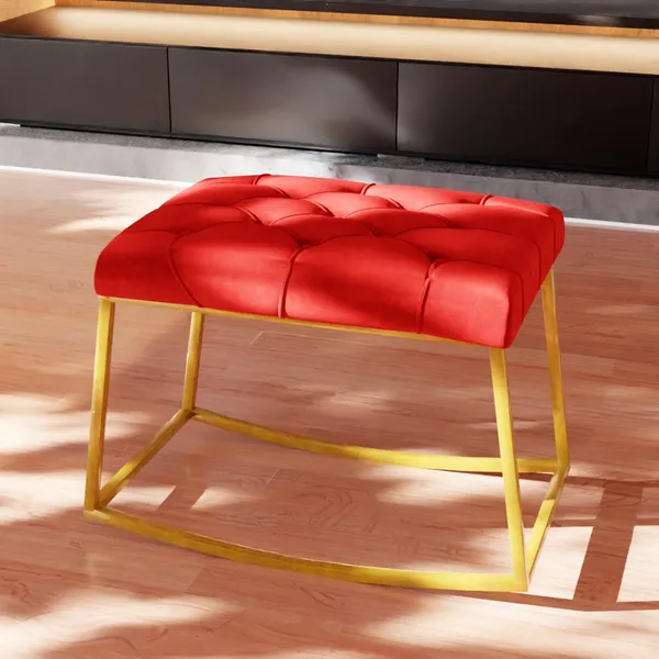 Red_Metal_Ottoman_For_Home_Decor
