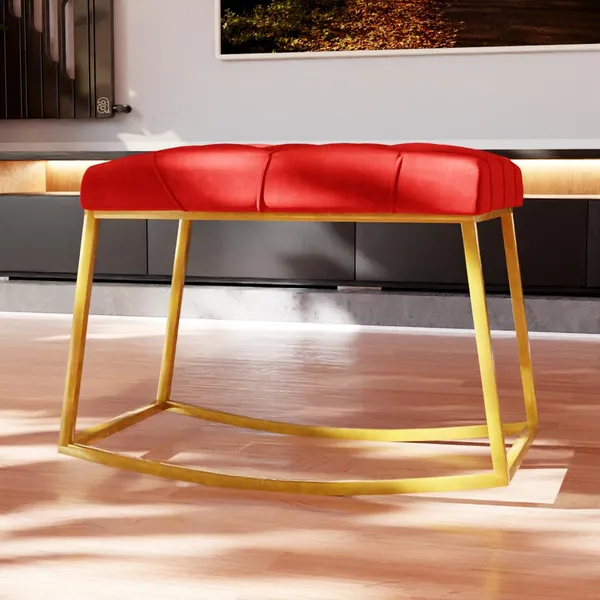 Red_Metal_Ottoman_For_Home_Decor