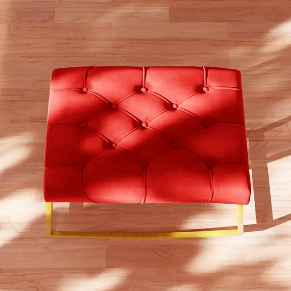 Red_Metal_Ottoman_For_Home_Decor