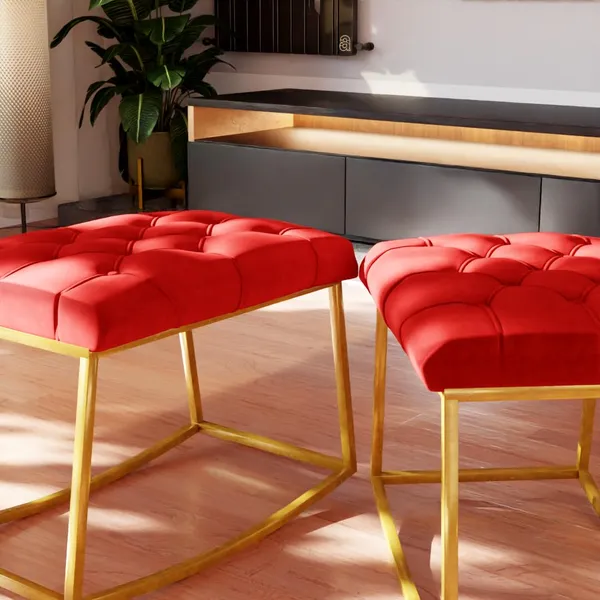 Red_Metal_Ottoman_For_Home_Decor