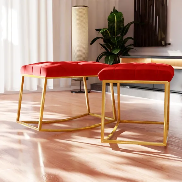 Red_Metal_Ottoman_For_Home_Decor