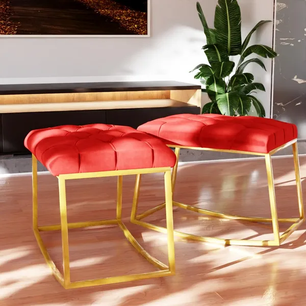 Red_Metal_Ottoman_For_Home_Decor