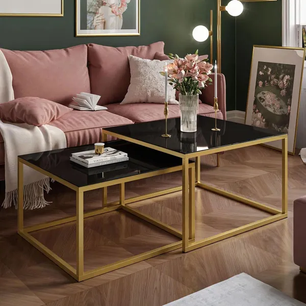 White_Metal_End_Table_For_Home_Decor