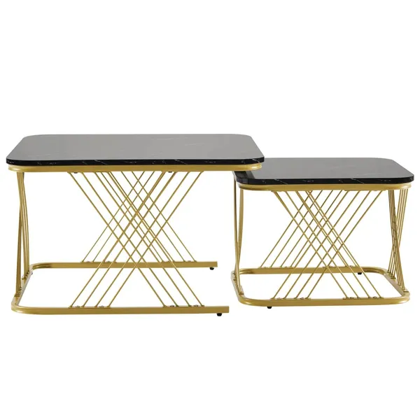 Golden_White_Metal_End_Table_For_Home_Decor