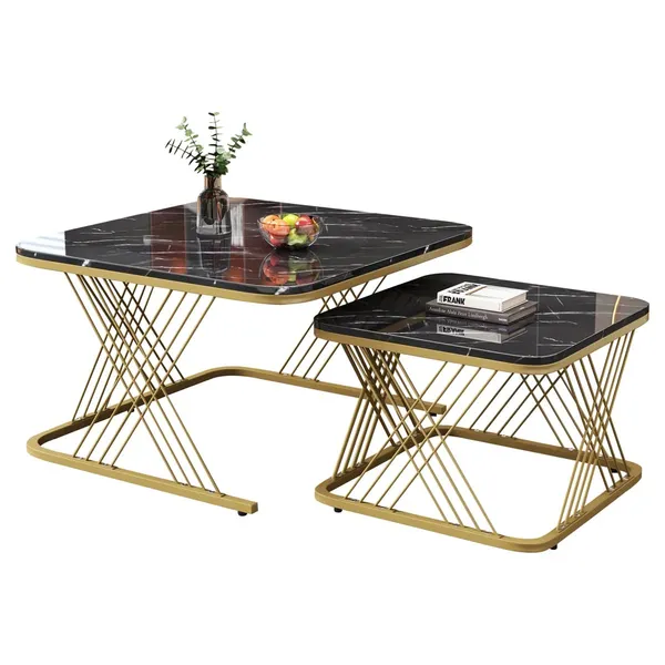 White_Metal_Coffee_Table_For_Home_Decor