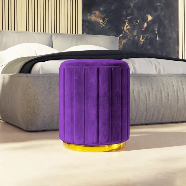 Purple_Wood_Ottoman_For_Home_Decor