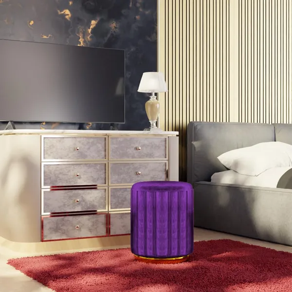 Purple_Wood_Ottoman_For_Home_Decor
