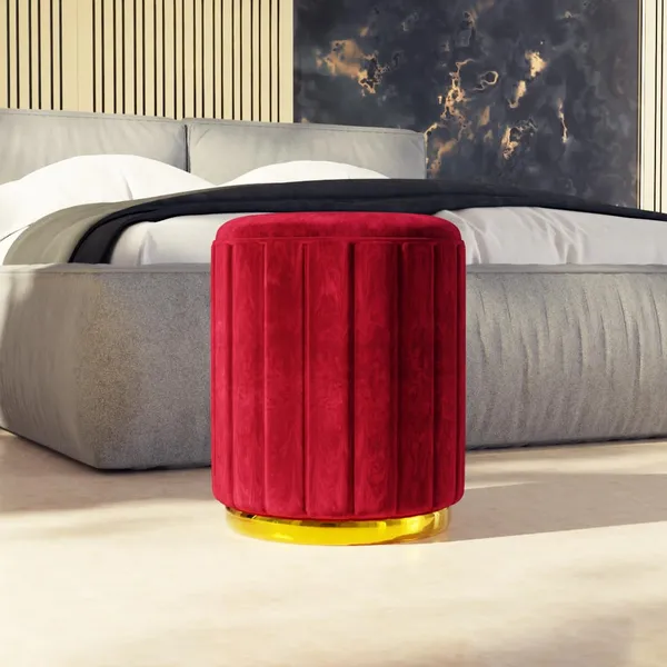 Red_Wood_Ottoman_For_Home_Decor