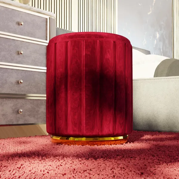 Red_Wood_Ottoman_For_Home_Decor
